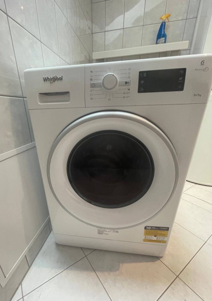 Whirlpool Fwdg97168WS 9/7 kg A+ mosógép szárítógép mosó szárító gép