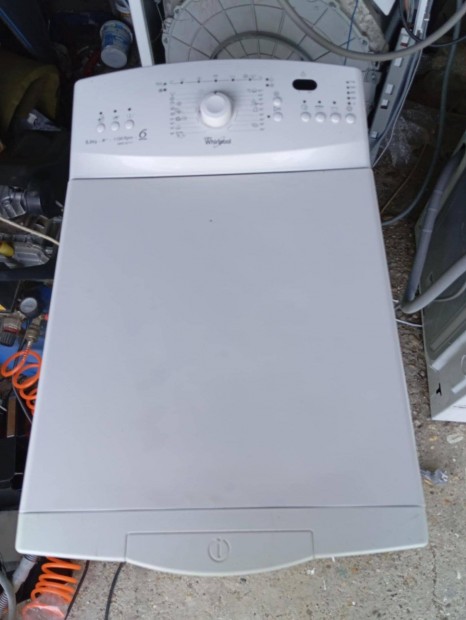 Whirlpool, A++, felül töltős, 1100 centris 5,5kg, digitális kijelzős m