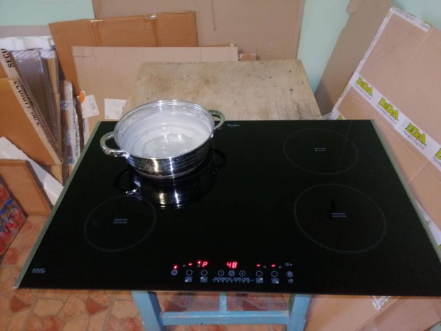 Whirlpool bepthet nll indukcis kermia fzlap,77cm szles