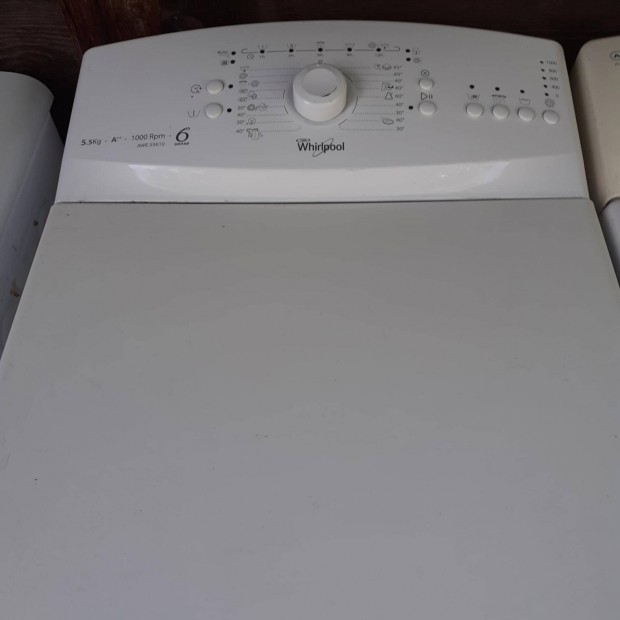 Whirlpool felültöltős mosógép eladó