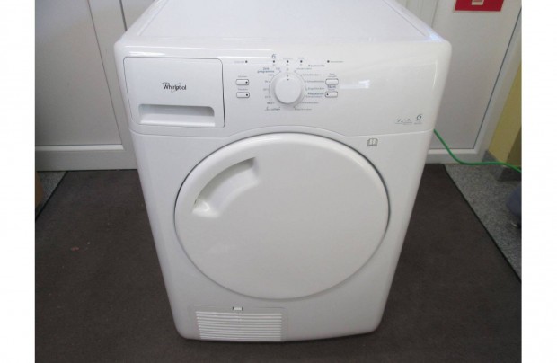 Whirpool hőszivattyús szárítógép 7kg töltettel A+