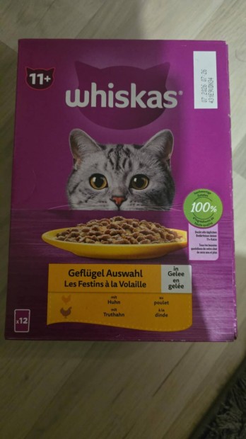 Whiskas csirks zben felntt vagy idsebb macskknak