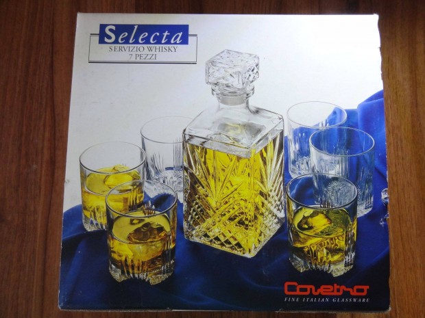 Whisky set 7 darabos whiskys pohr kszlet - bontatlan j