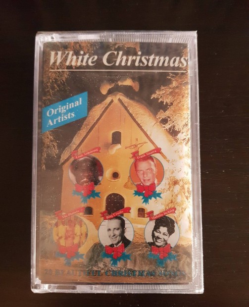 White Christmas karcsonyi magn kazetta , bontatlan, Angol nyelv