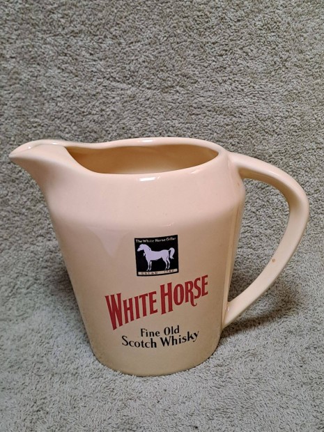 White Horse whisky porceln kint