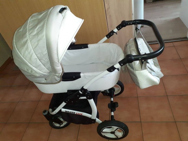 White Lux ALU Multifunkciós Babakocsi (Unisex)