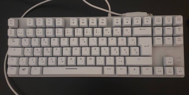 White Shark Commandos Magyar Gamer Billentyzet Barna mechanikus