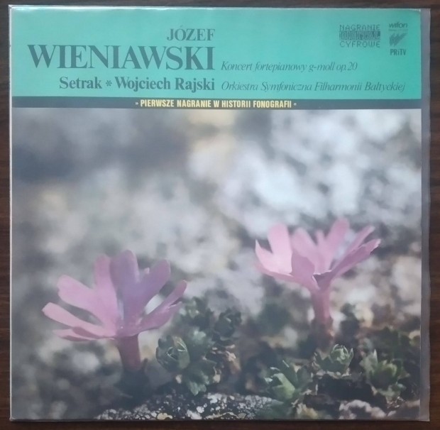 Wieniawski Piano Concerto LP