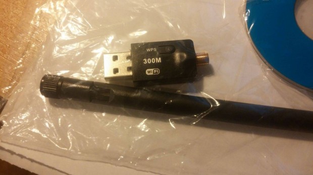 Wifi Lan WLAN USB adapter s antenna max 300 Mbps