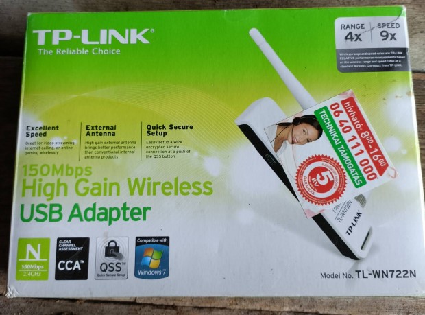 Wifi adapter Tp link