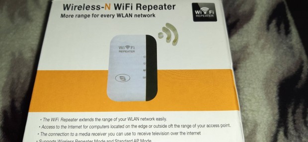 Wifi erst bomtatlan csomagolsban elad