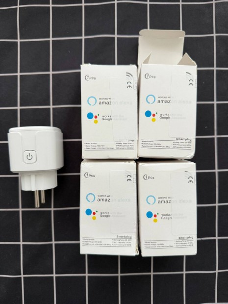 Wifi-s smart okoskonnektor,dugalj Tuya,Smart Home IOS Android 4db