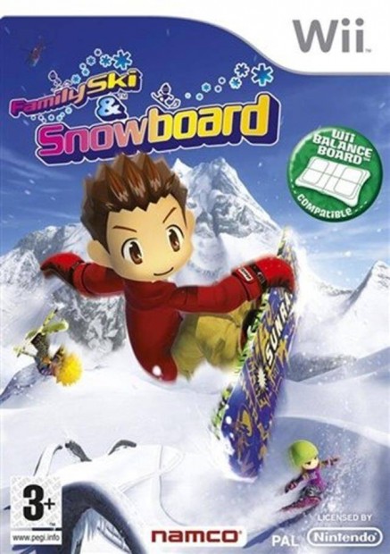Wii jtk Family Ski & Snowboard