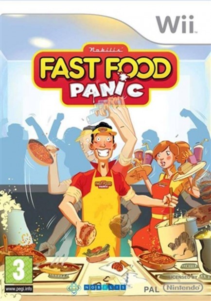 Wii jtk Fast Food Panic