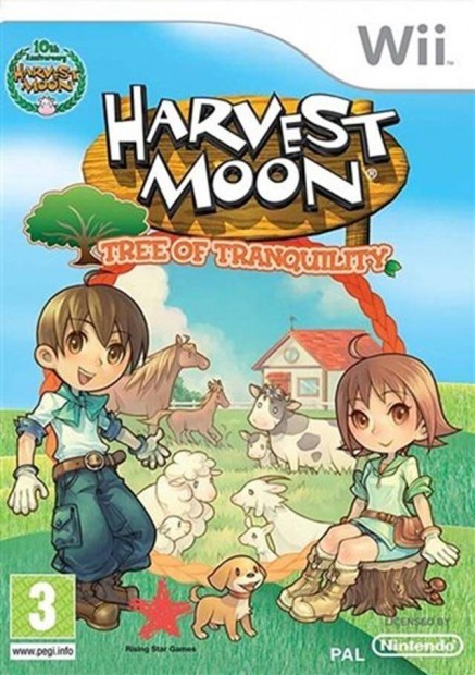 Wii jtk Harvest Moon Tree Of Tranquility