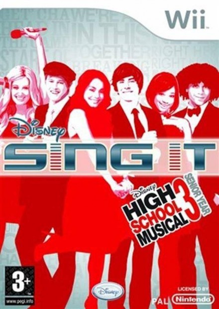 Wii jtk High School Musical 3 Sing It! (No Mic)