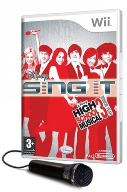 Wii jtk High School Musical 3 Sing It! + Mic