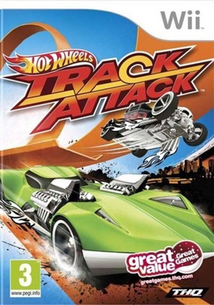 Wii jtk Hot Wheels Track Attack