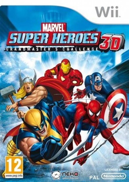 Wii jtk Marvel Super Heroes 3D - Grandmaster Ch