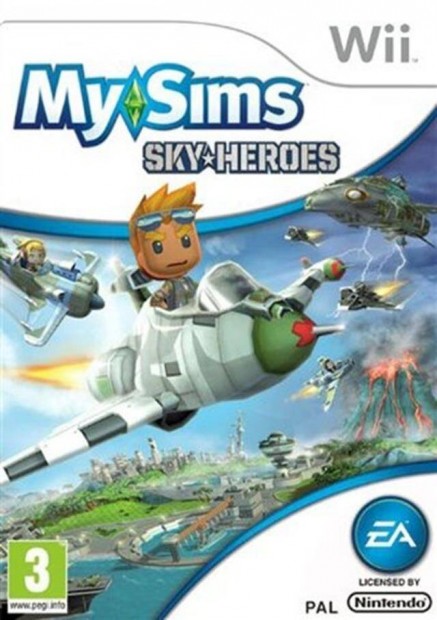 Wii jtk My Sims Skyheroes