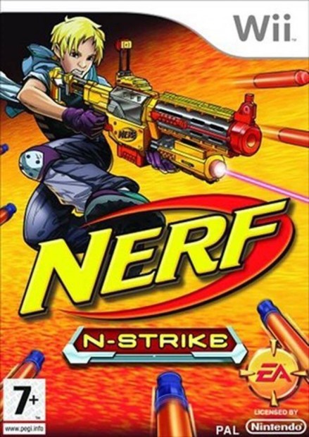 Wii jtk Nerf N-Strike (with Blaster)