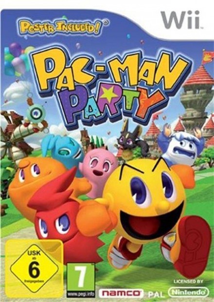Wii jtk Pac Man Party