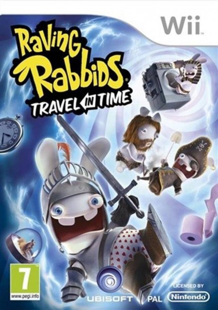 Wii jtk Raving Rabbids Travel In Time