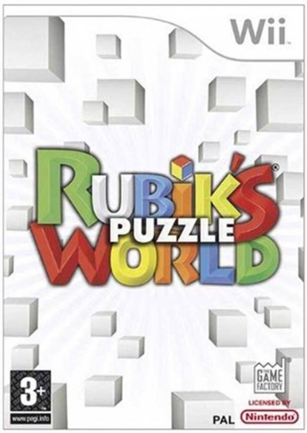Wii jtk Rubiks Puzzle World