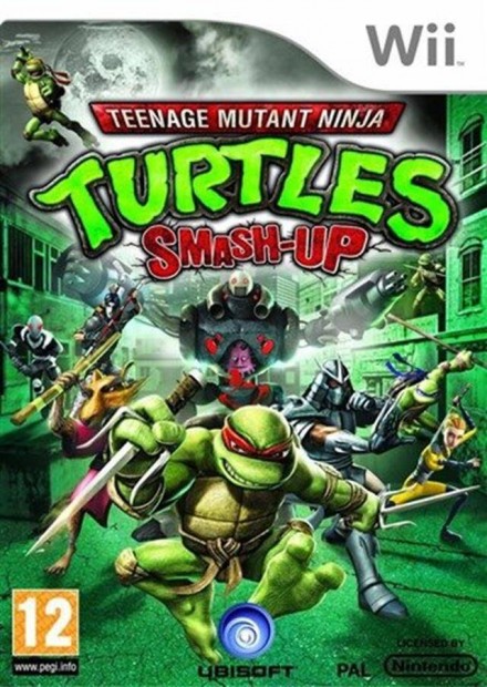 Wii jtk Teenage Mutant Ninja Turtles Smash Up