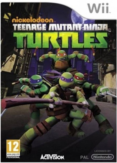 Wii jtk Teenage Mutant Ninja Turtles (2013)