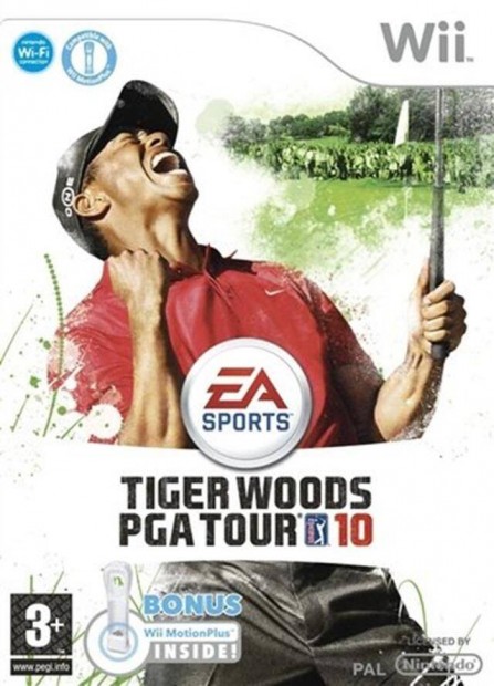 Wii jtk Tiger Woods PGA Tour 10 + Motionplus