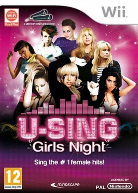 Wii jtk U-Sing Girls Night (No Mic)