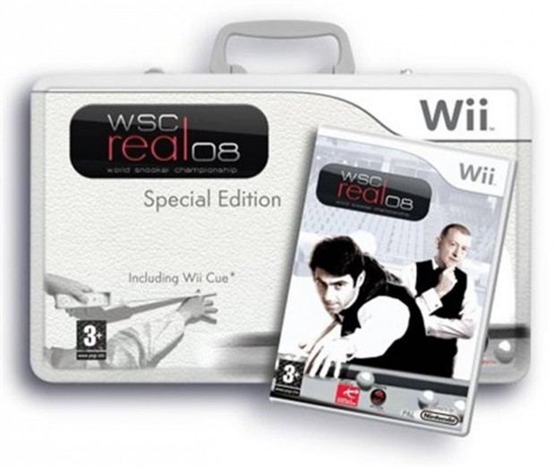 Wii jtk WSC Real 2008 Collector's Tin + Cue