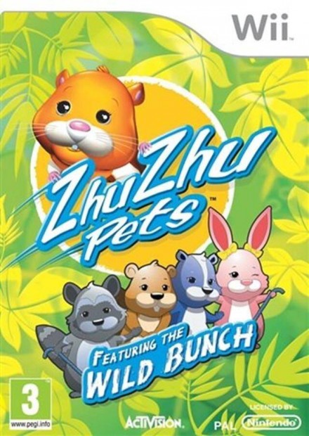 Wii jtk Zhu Zhu Pets Wild Bunch