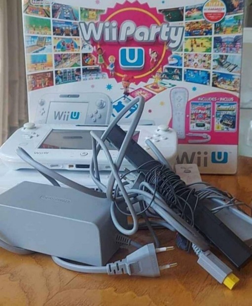 Wii u konzol+Videojtkok