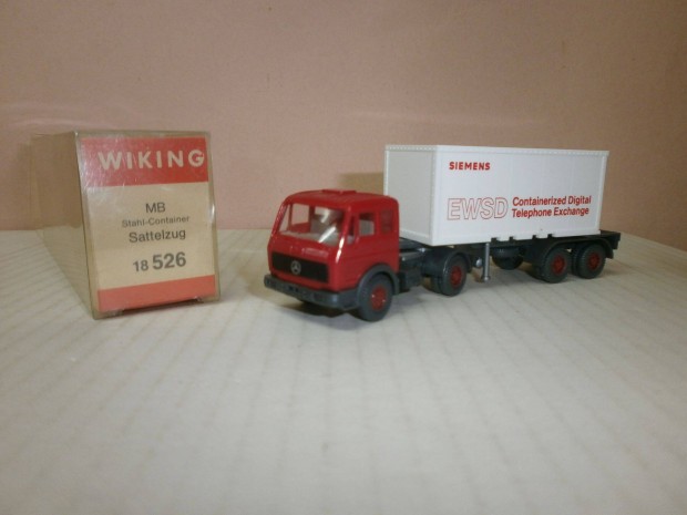 Wiking 18.526 - Mercedes - slepper kamion - 1:87