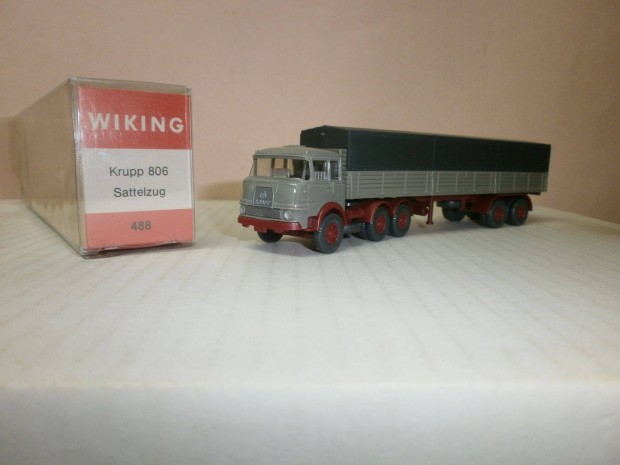 Wiking 488 - Krupp 806 - sleper kamion - 1:87