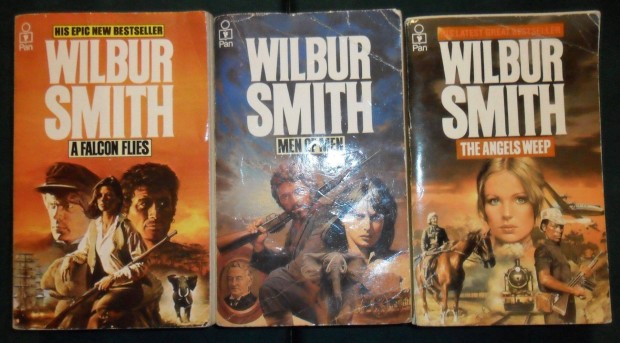 Wilbur Smith: A falcon flies - Men of men - The angels weep