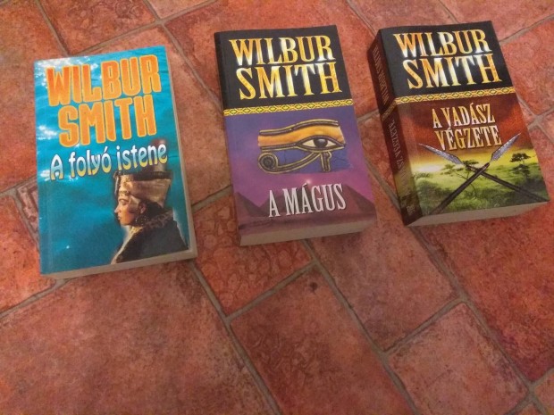 Wilbur Smith knyv knyvek 3db