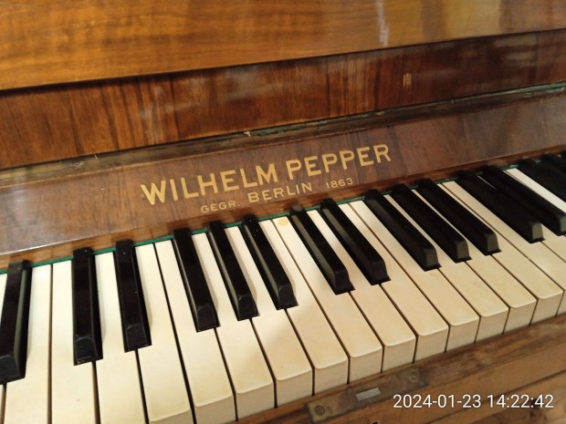 Wilhelm Pepper piann elad!
