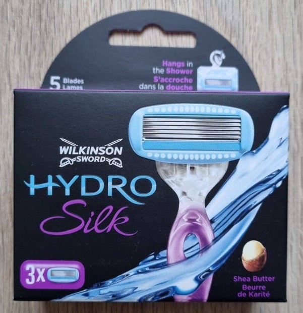 Wilkinson Sword Hydro Silk 3 borotva penge - j bontatlan