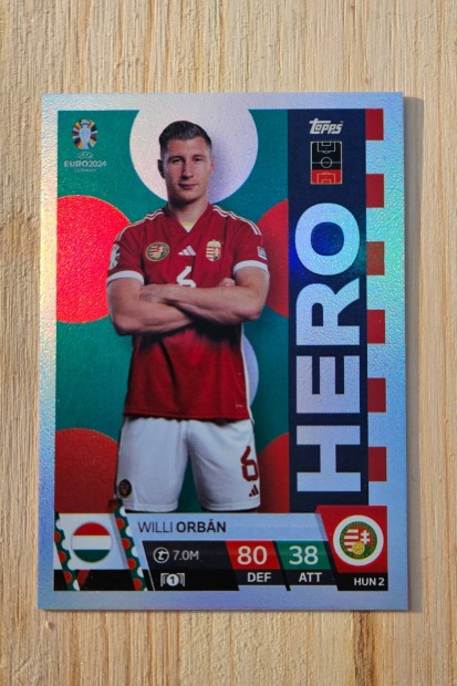 Willi Orbn Match Attax focis krtya