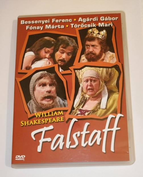 William Shakespeare Falstaff dvd Bessenyei Ferenc, Trcsik Mari 