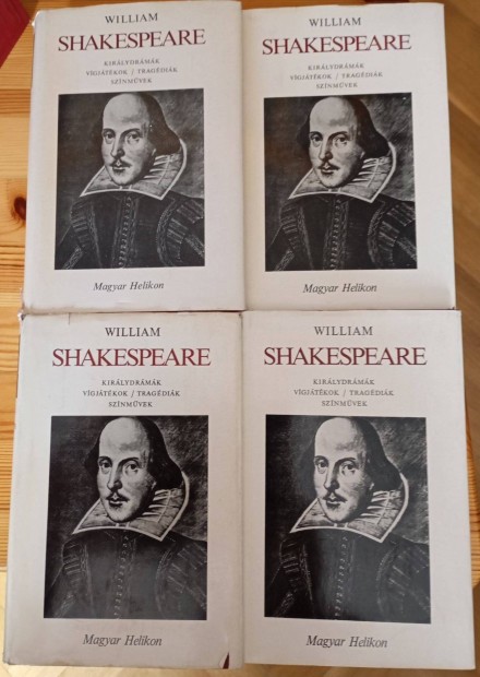 William Shakespeare mvei I-IV. (kirlydrmk, vgjtkok, tragdik,