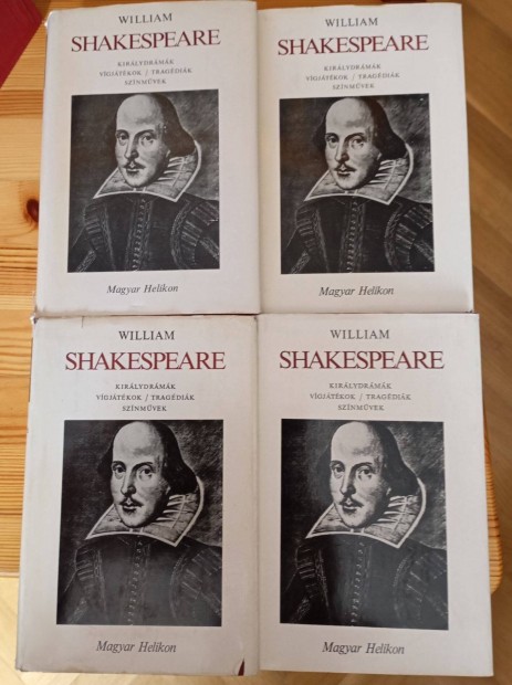 William Shakespeare mvei I-IV. kirlydrmk, vgjtkok, tragdik,