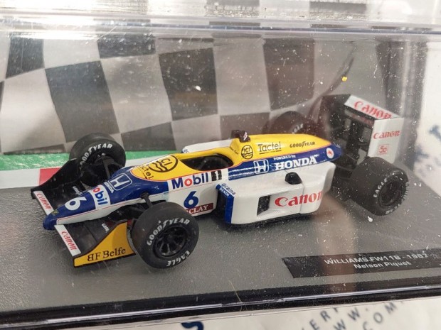 Williams FW11B F1 #6 (1987) - Nelson Piquet -  Altaya - 1:43 - tkr