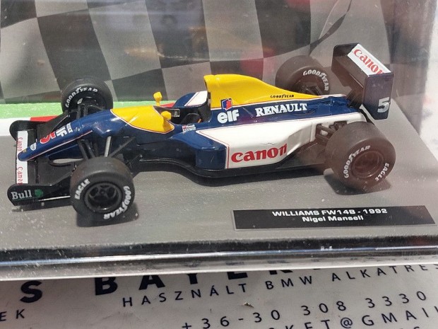 Williams FW14B F1 #5 (1992) - Nigel Mansell -  Altaya - 1:43