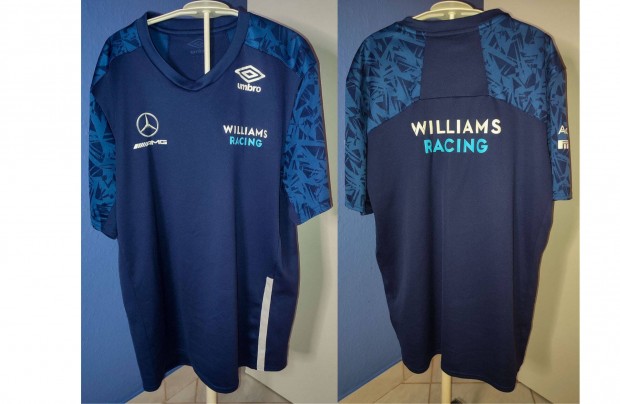 Williams Racing kék eredeti Umbro póló (L-es)