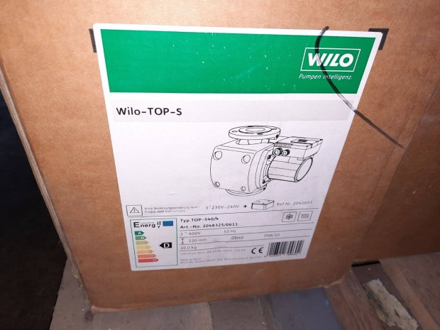 Wilo TOP-S40/4 keringtet szivatty (azonost: 6991-6992)