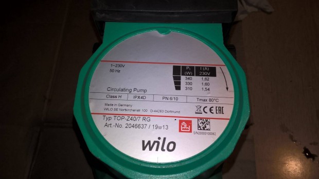 Wilo TOP-Z40/7 230 V